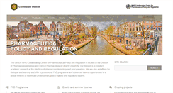 Desktop Screenshot of pharmaceuticalpolicy.nl