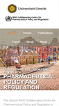 Mobile Screenshot of pharmaceuticalpolicy.nl